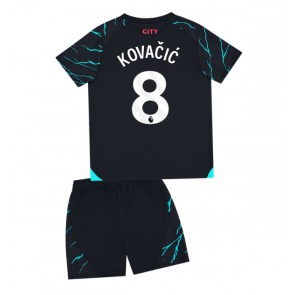 Manchester City Mateo Kovacic #8 Replika Babytøj Tredje sæt Børn 2023-24 Kortærmet (+ Korte bukser)